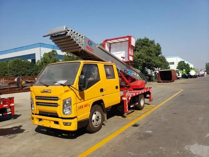 汶川附近云梯车出租 砂石搬运